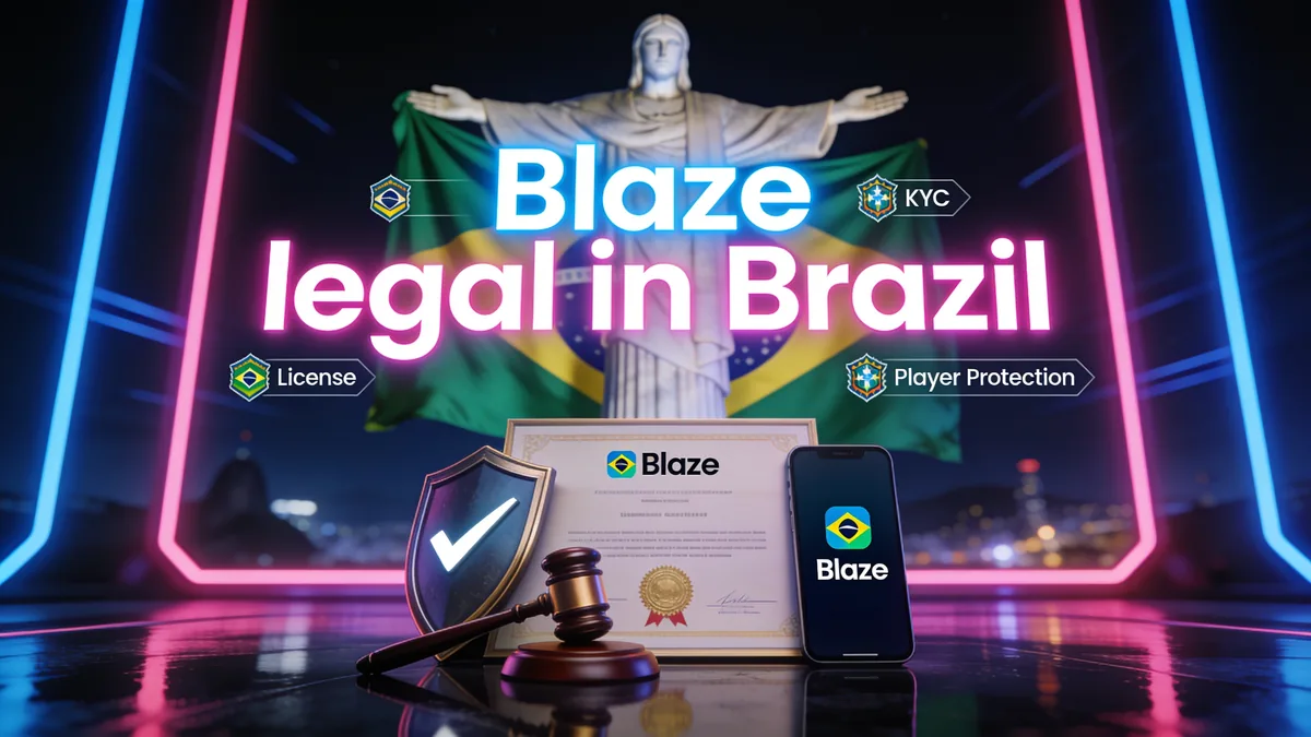 A Blaze é legal e segura no Brasil?: guia de blaze para jogadores no Brasil